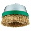 HiKOKI 0031-6333 Wire Brush, 3.5 inches (90 mm), Cup Shape,