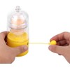 Egg Maker, Egg Scrambler Shaker Whisk Hand Operated Golden Egg