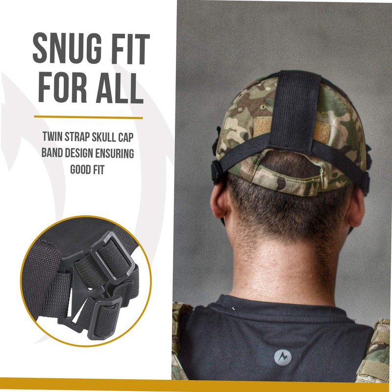 OneTigris 6" Tactical Foldable Half Face Mask Protective Mesh Mask