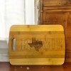 HipFlaskPlus Texas Home with Bluebonnets - Cutting Board 14''x9.5''x.5'