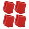 Set of 4 Ladder Covers Non-Slip Rubber for Stairs -