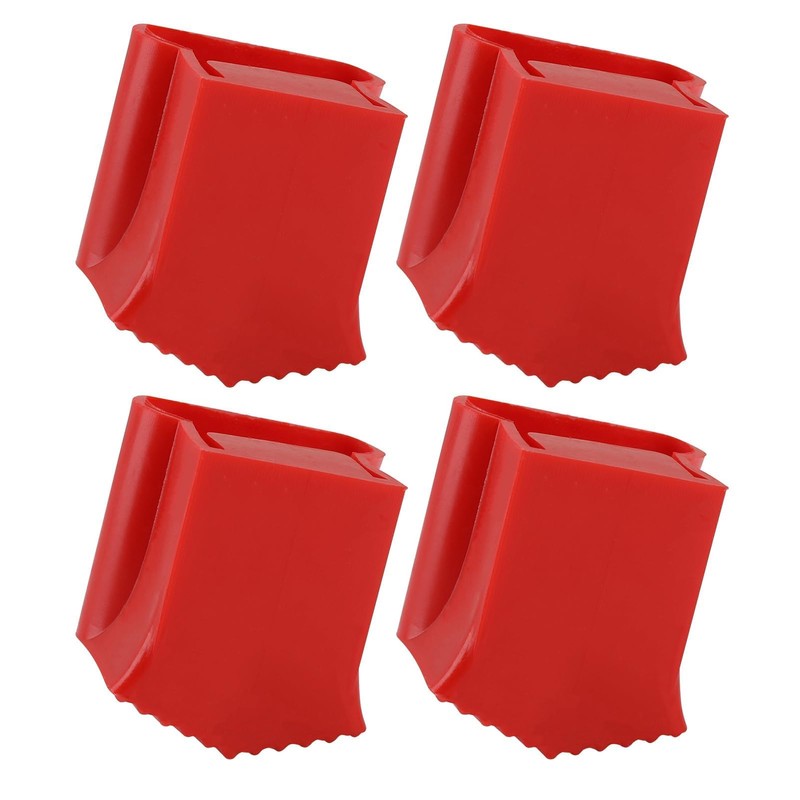 Set of 4 Ladder Covers Non-Slip Rubber for Stairs -
