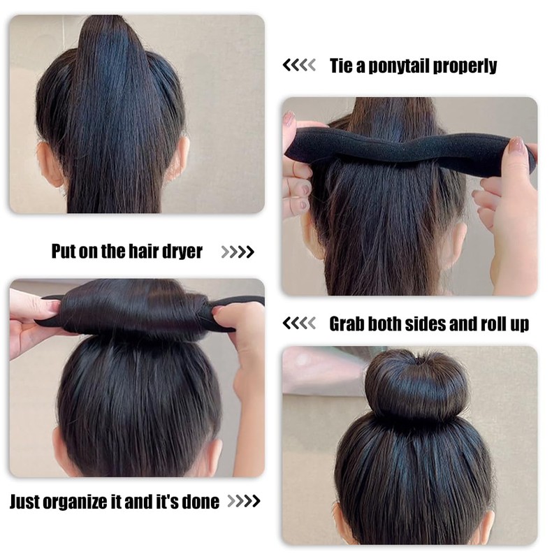 Magic Hair Bun Maker, Bun Maker, Bun Maker, Bun Maker,