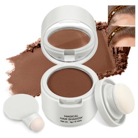Boobeen Hairline Powder Hair Root Touch-Up Quick Cover Thinning Hair, Waterproof Hair Shadow Concealer Hair Color Filler to Cover Gray Hair, Eyebrow, Multi-use