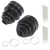 Pair Outer Inner CV Joint Boot Kit for Honda for