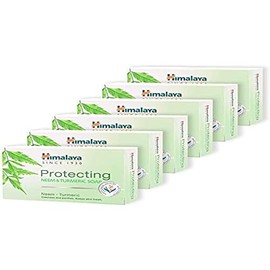 Himalayanim & Turmeric Protect Soap Bar Cleanses and Purifies Skin - 75g X 6