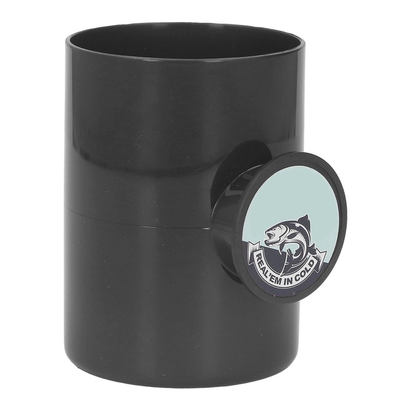 Plastic Fishing Can Cooler with Hand Line Reel Attached Hard
