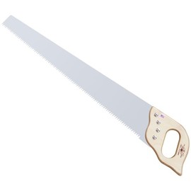 30-Inch Western Log Saw - 4-TPI Hand Saw for Wood Cutting, Lumber, or Timber - Professional Arborist Hand Wood - Branch Cutter Pruning Saw for Trimming, Gardening, or Logs by Kings County Tools