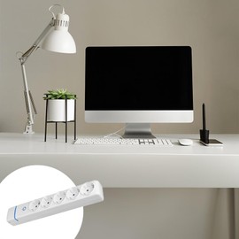 5 Way Power Strip Unwired with Switch 16A 250V