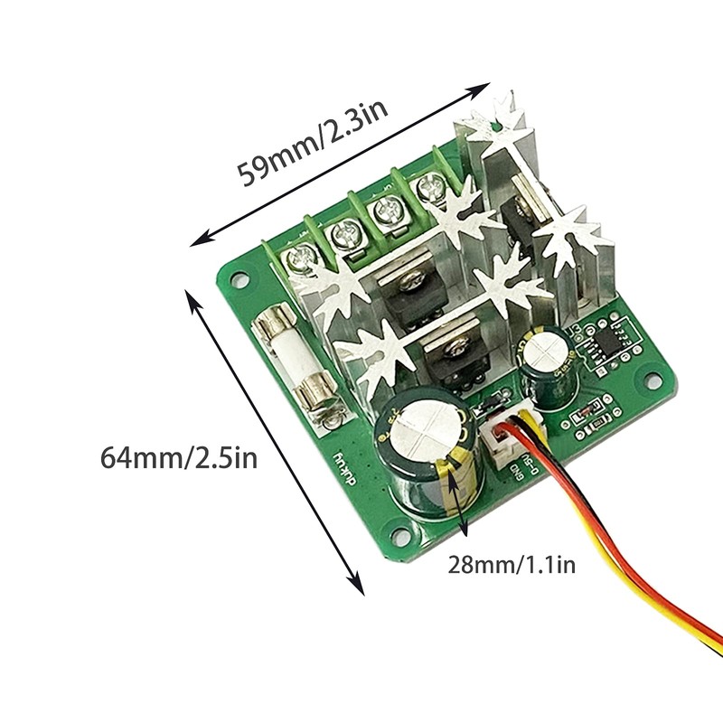 Motor Speed Regulator 6V-90V DC Motor Pump CCMHCN PWM Speed