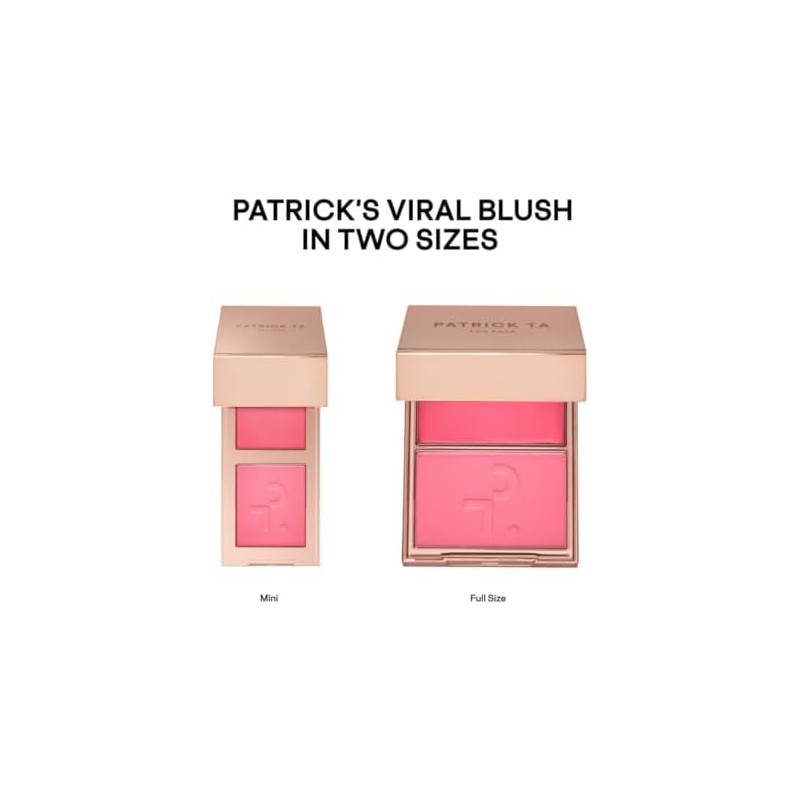 Patrick Ta Mini Major Headlines Blush Duo Crema y Polvo