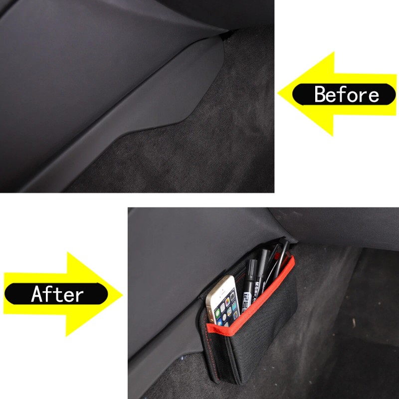 dreamcar2022 Fits 2020-2025 Corvette C8 Passenger Side Cloth Storage Bag