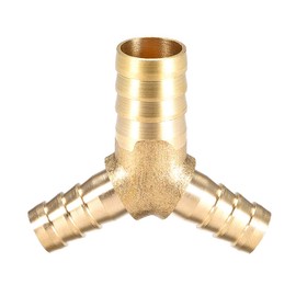 sourcing map 14 x 10 x 10 mm Hose ID Reducer Barb Y 3 Way T Connector Adapter
