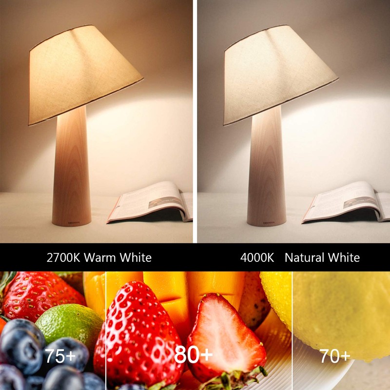 AOGOLO A19 9W LED Light Bulb, 60 Watt Equivalent, 810LM,