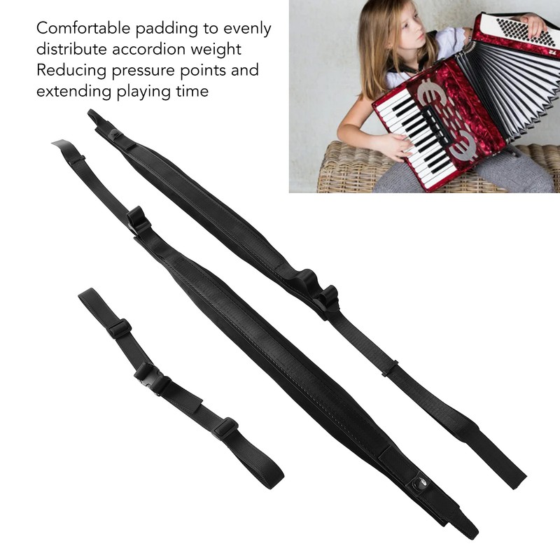Accordion Strap Shoulder Waist Belt Universal Adjustable Musical Instrument Accessories