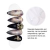 50pcs Nail Polish Display Stand Magnetic Fake Nails Tip Holder