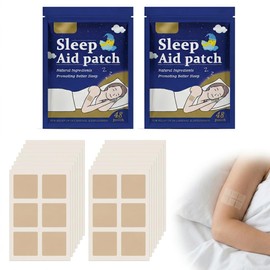 96 Parches para Dormir Naturales, Ayuda para el Sueño que Alivia la Fatiga Física y la Ansiedad, Parche para Relajar Músculos Tensos, de Acción...    