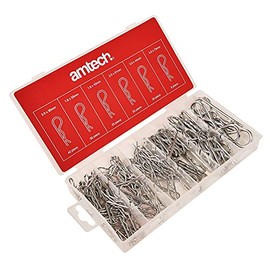 Amtech S6225 150 Piece Assorted Metric R Clips