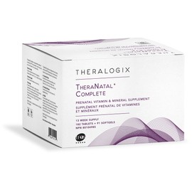 Theralogix - TheraNatal Complete - Prenatal Vitamin & Mineral Supplement - Core Nutrients with DHA, Vitamin D3, Folate, Iodine, Choline, Iron, Vitamin B6 & More - 182 Tablets + 91 Softgels