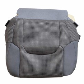 NLQR Front Passenger Side Bottom Replacement Seat Cover Cloth Gray Compatible with Nissan Frontier SV Crew Cab 2015 2016 2017 2018 2019 2020