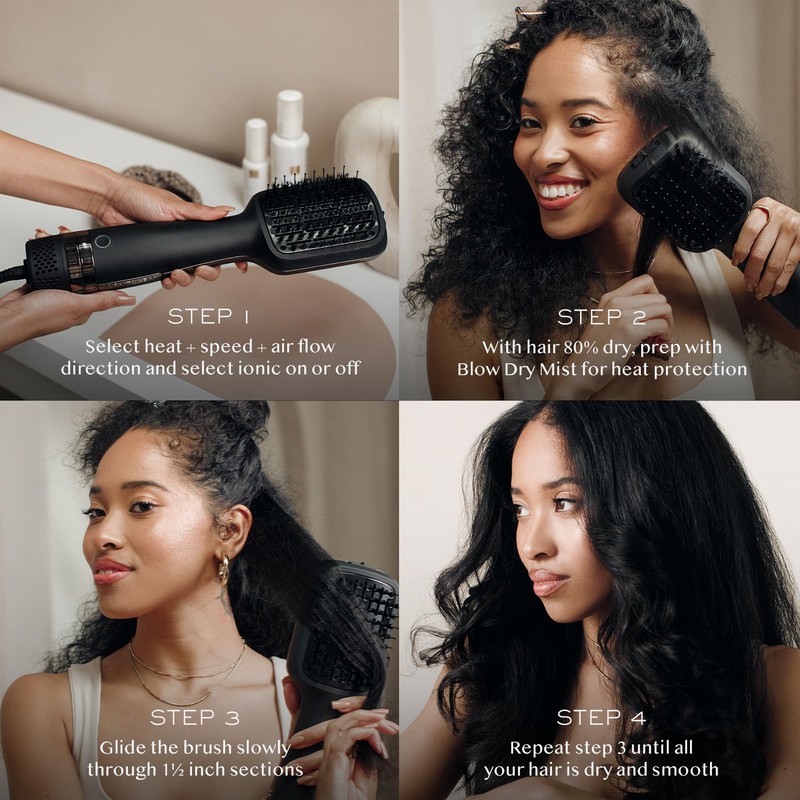 Kristin Ess Hair Volumizing Blow Dryer Brush - Blowout +