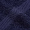 vidaXL Flannel Set of 4 Navy Blue 30 x 30