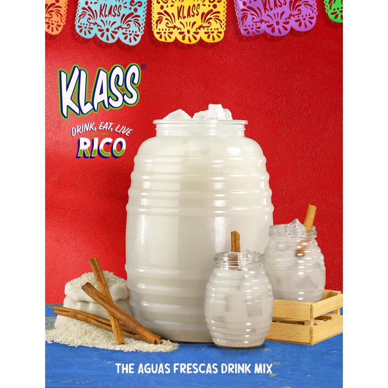 Klass Aguas Frescas | Drink Mix | Horchata | Flavors