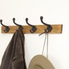Peohud 10 Pack Cast Iron Coat Hooks, Rustic Wall Hooks,