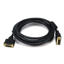 Monoprice 102406 10-Feet 28AWG Dual Link DVI-D M/F Extension Cable, Black