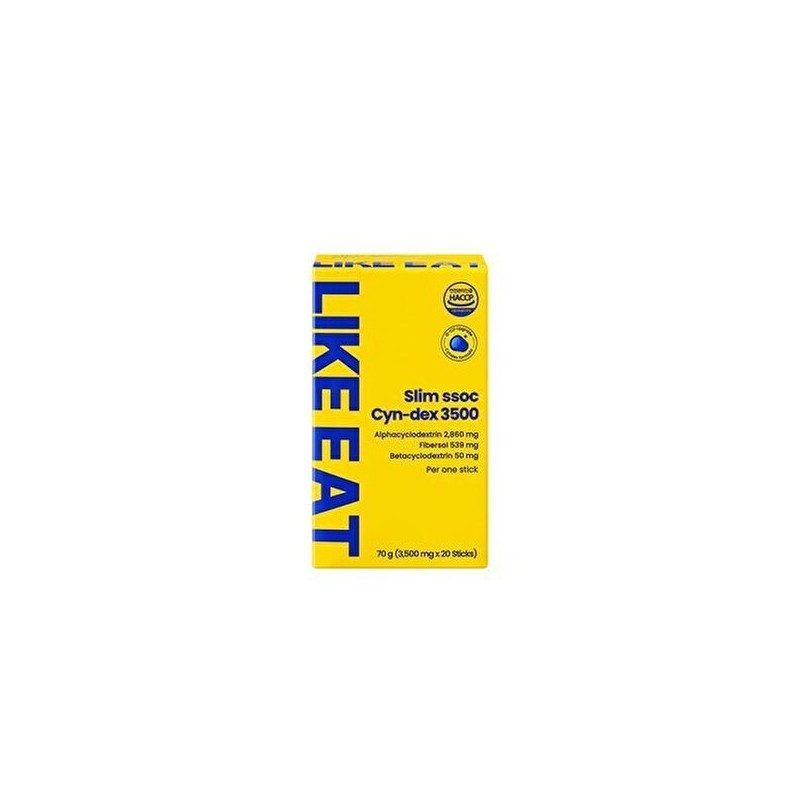 라이킷 슬림쏙 씬덱스 3500 알파시클로덱스트린 알파CD 1박스 Likit SlimSok ThinDex