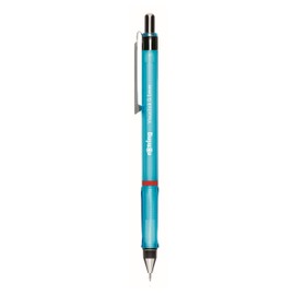 rOtring Visuclick Mechanical Pencil | 0.5 mm | 2B Lead | Lively Blue Barrel | 12 Count