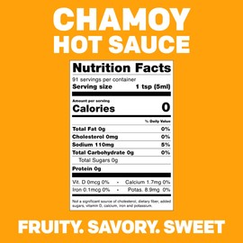 Tajin Fruity Chamoy Hot Sauce 15.38 oz (Pack of 2)