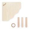 Niteangel Hamster Play Wooden Platform for Dwarf Syrian Hamsters Gerbils