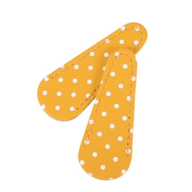 SHINEOFI 2pcs Scissor Leather Protective Cover for Safe Storage Durable Sewing Scissor Sheath with Retro Design Protector for Home and Professional Use