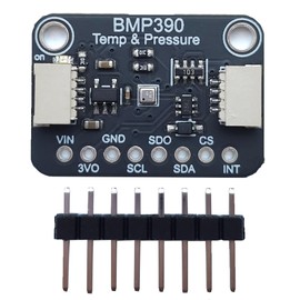 BMP390 Barometric Pressure Sensor, High Precision, Altimeter Sensor, I2C and SPI Interface, for Arduino/ESP32