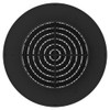 Awenta 4" Inch Black Round Ceiling Vent Cover - Plastic