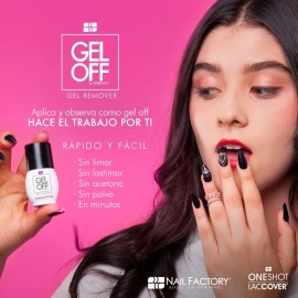 One Shot Gel Off By 14 Ml Color Transparente