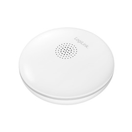 LogiLink SH0134 Wi-Fi Smart Home Water Leak Sensor with >75 dB Volume and IP67 Protection Class (Notification also via APP), Tuya Compatible