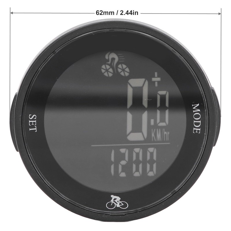 Dpofirs Bicycle Speedometer, Wireless Odometer for Bicycle, Bicycle Computer with