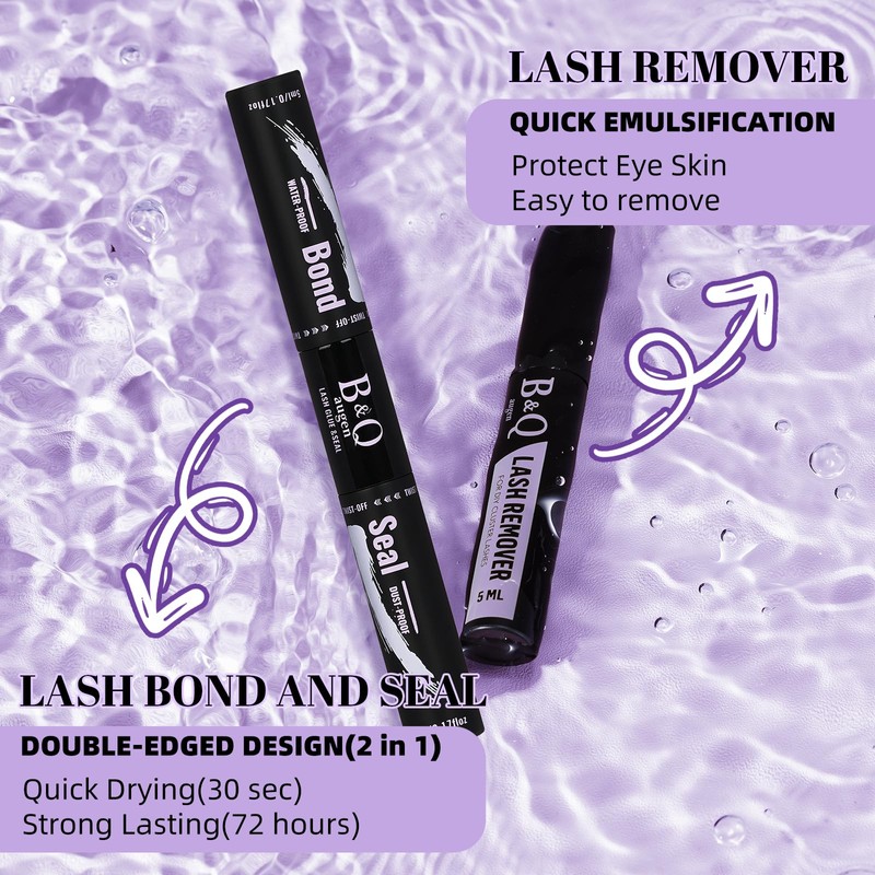 B&Q Wispy Lash Clusters Kit B42, DIY Lash Extension Kit