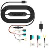 Hikvision C6PRO Buckline, Micro Hardwire-Kit, 12.5ft/3.8 Meter Auto-Ladekabel-Kabel, Parküberwachung mit