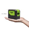 Huepar 9211G Green Laser Level, Self Leveling Cross Line with