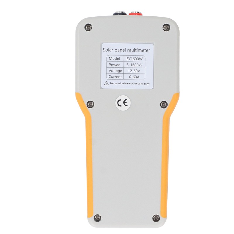 Solar Panel MPPT Tester 5‑1600W 0‑60A Photovoltaic Panel Multimeter with