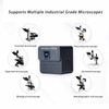 USB Microscope Camera 4K 8MP Digital Electronic Eyepiece with 0.5X