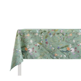 Guzzini Tablecloth, Washable, 40 Degrees, 140 x 180 cm, Rectangular, Soft Cotton and Linen, Oeko-Tex Certified, Kitchen and Dining Room, Indoor/Outdoor