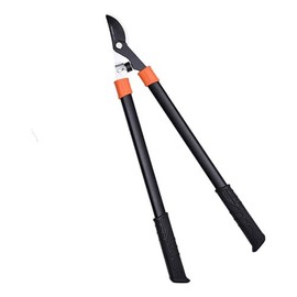 Edward Tools Long Steel Blade 27" Bypass Lopper - Heavy Duty Tree and Bush Trimmer Pruner - High Carbon Teflon Coated Blade - Ergo Grip Rubber Handle