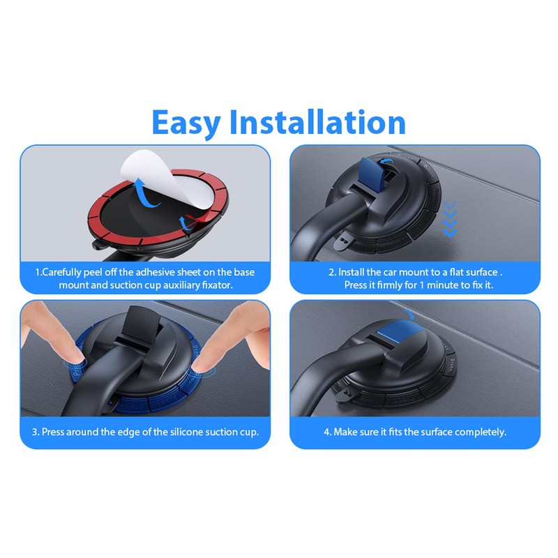 DOLYOFG for Magsafe Car Mount,【Strong Magnets & Low Profile】 Magnetic
