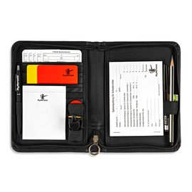 MyReferee Referee Set Original Football Including Game Note Cards, Ballpoint Pen, Whistle and Much More | Referee Set | Schiri