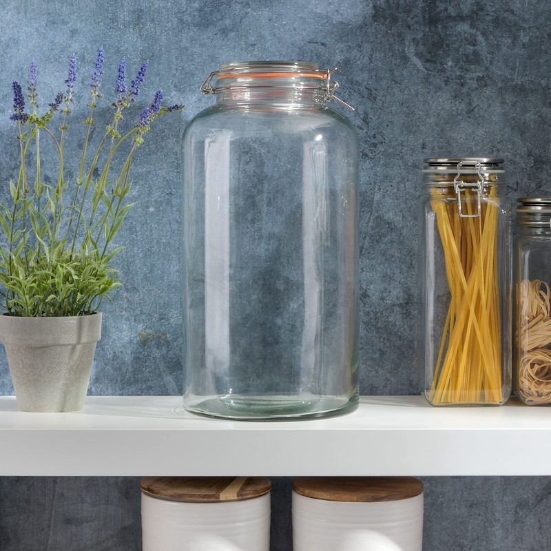 Gibson Home Alpha 2.4 Gallon Glass Canister