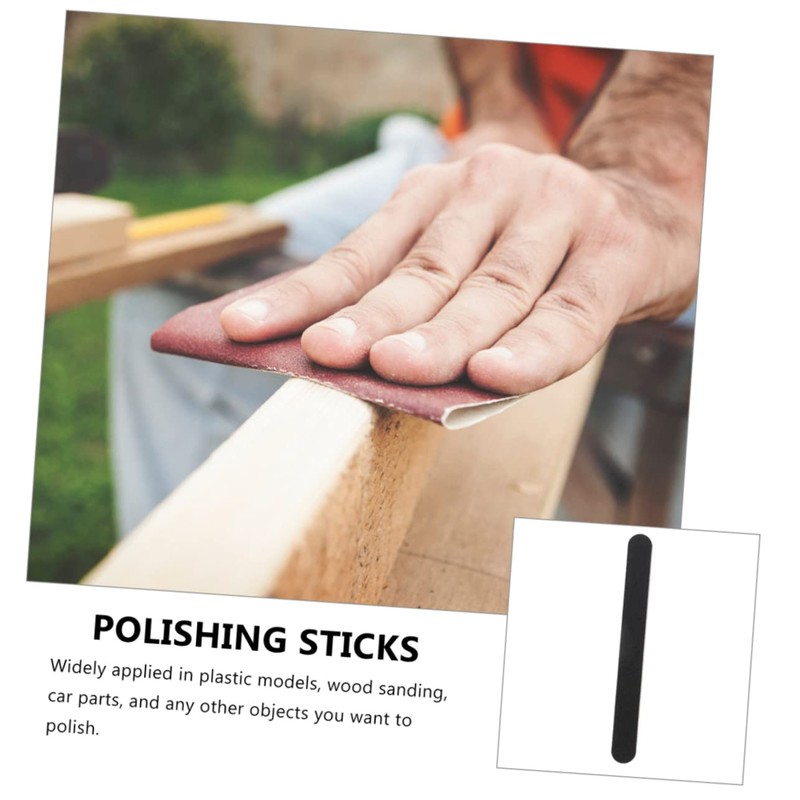 Gatuida 20pcs Model Sanding Sticks Multi-functional Polishing Tools for Versatile